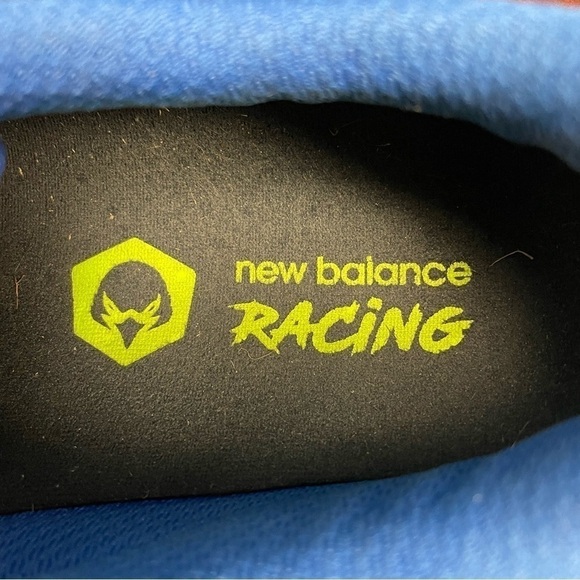 New Balance Men\'s Racing XC7 Cross Country Spikes Blue Neon Size 11 main image 8